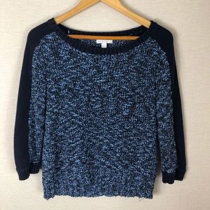 New York and co. Blue color block sweater!